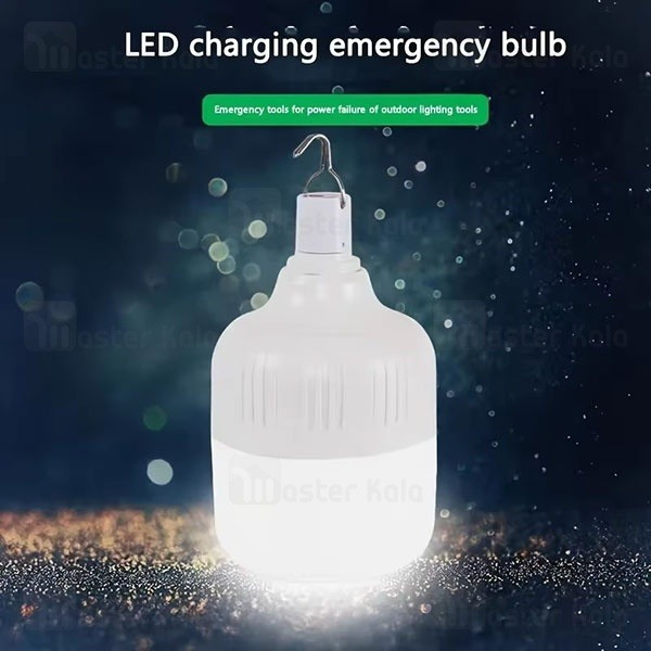چراغ اضطراری شارژی بیوا 60 وات مدل LED-02