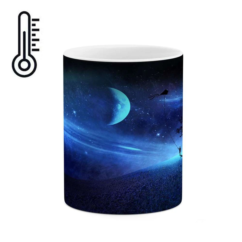 ماگ حرارتی کاکتی مدل نقاشی کد mgh13811