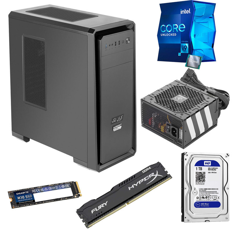 کیس اسمبل شده کران تک مدل  GEN10-i3162S1 VGA2GB