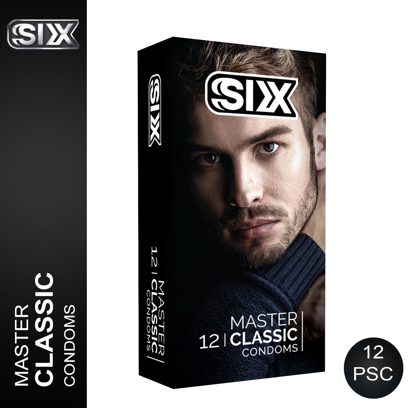 کاندوم سیکس مدل Master Classic بسته 12 عددی -  - 3