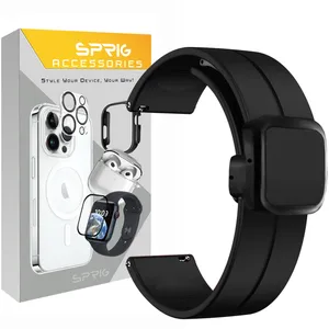 Sprig SGK Magnetic Silicon Band For Samsung Galaxy Watch 4 40mm / watch 4 44mm / Watch 5 40mm / Watch 5 44mm / Watch 6 40mm / Watch 6 44mm