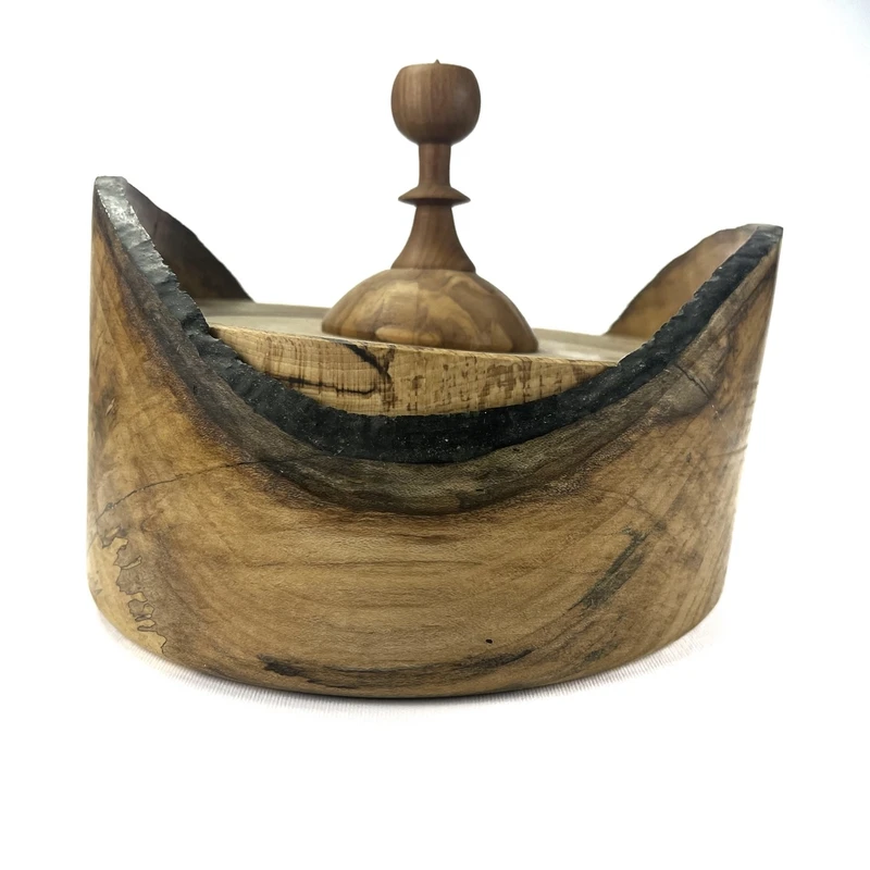 شکلات خوری چوبی مدل لبه پوستی