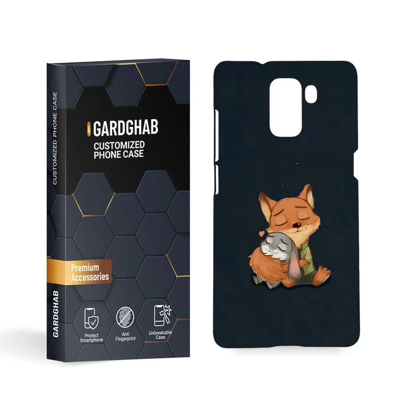 کاور گارد قاب مدل دخترانه مناسب برای گوشی موبایل آنر 7