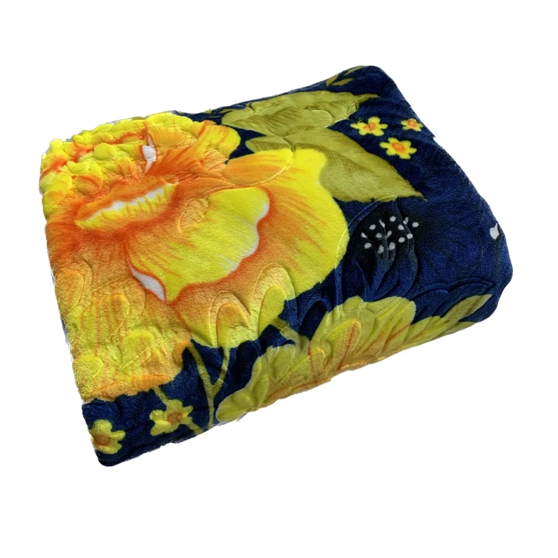 پتو گلبافت مدل برجسته کد 136/15 سایز 220x240 سانتی متر