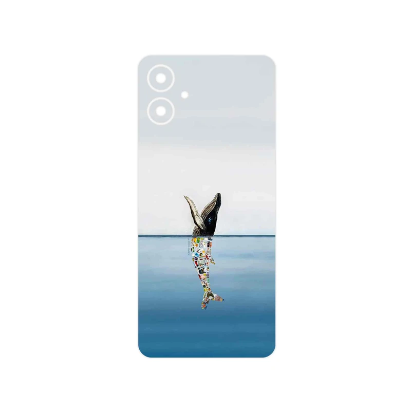 برچسب پوششی ماهوت مدل Collage of Sea Trash مناسب برای گوشی موبایل سامسونگ Galaxy A06