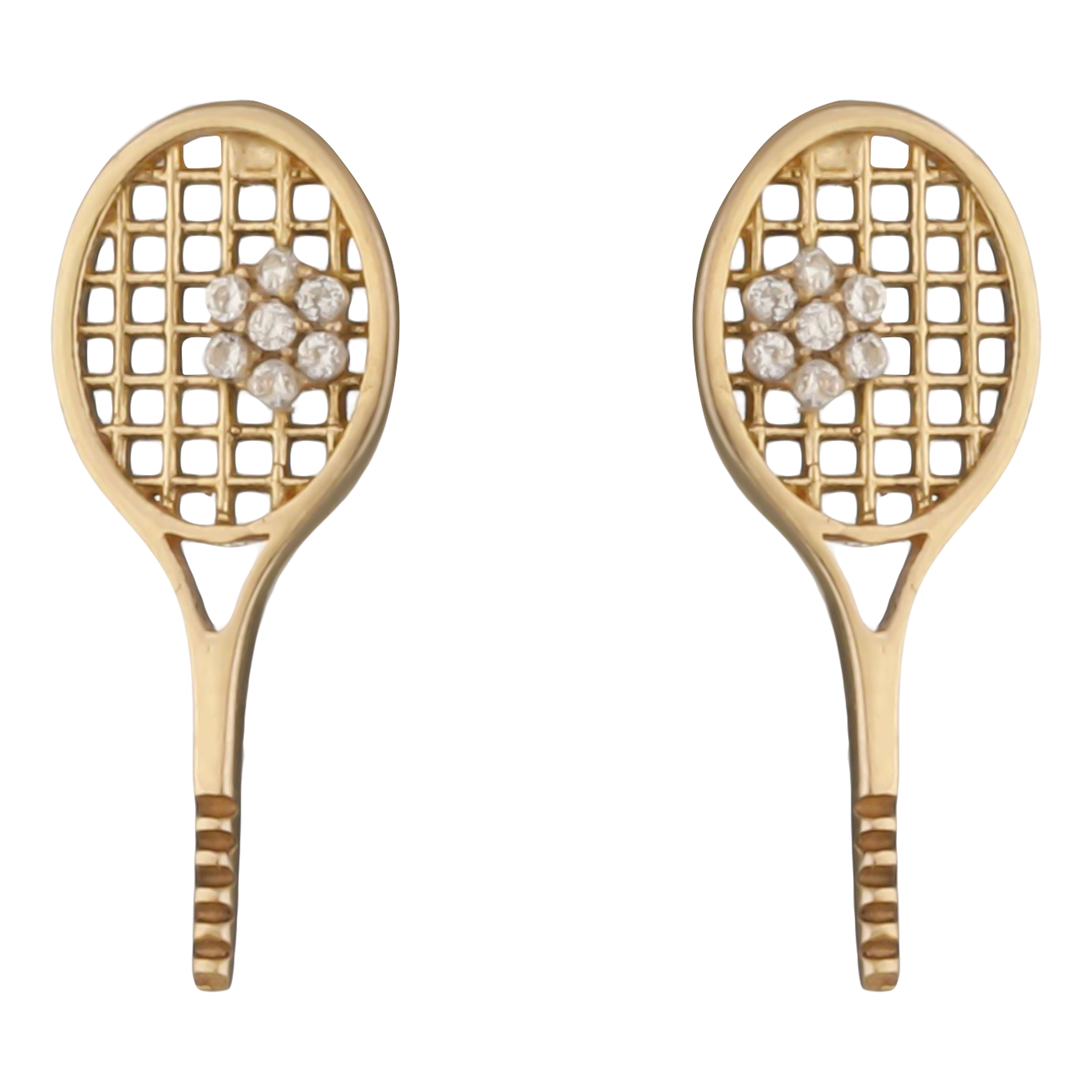 گوشواره طلا 18 عیار زنانه پرسته مدل we919