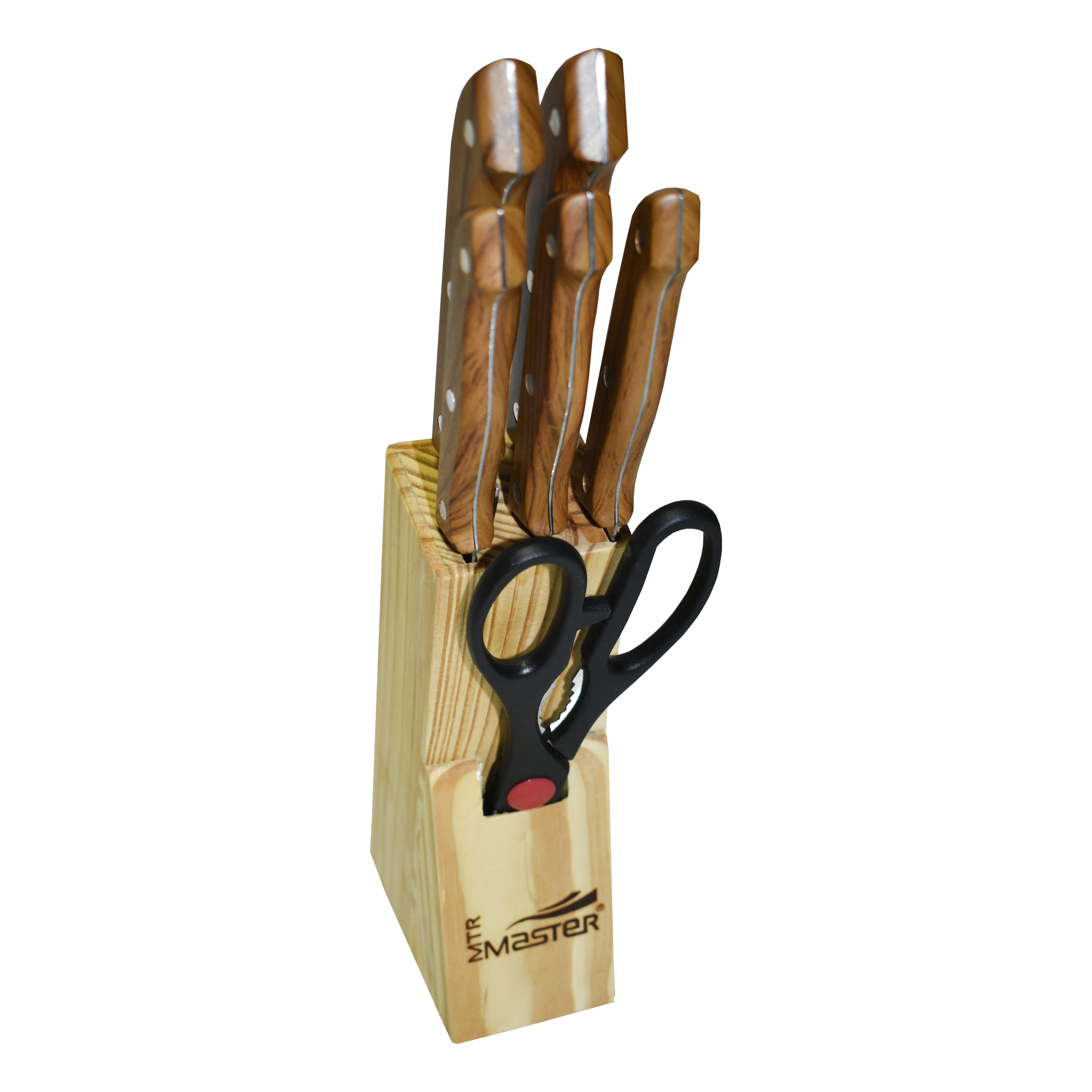  سرویس چاقو 7 پارچه مستر کد 0034
