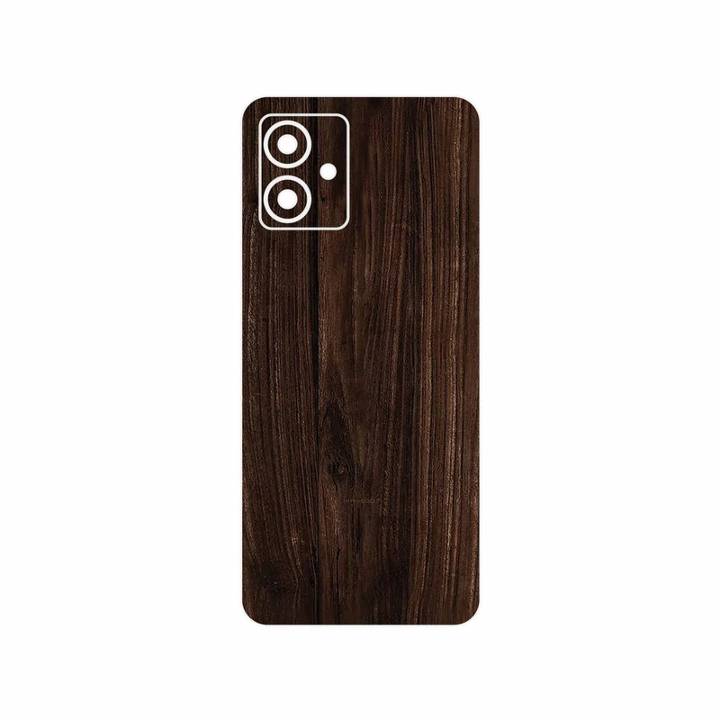 برچسب پوششی ماهوت مدل Dark_Walnut_Wood مناسب برای گوشی موبایل موتورولا Moto G14