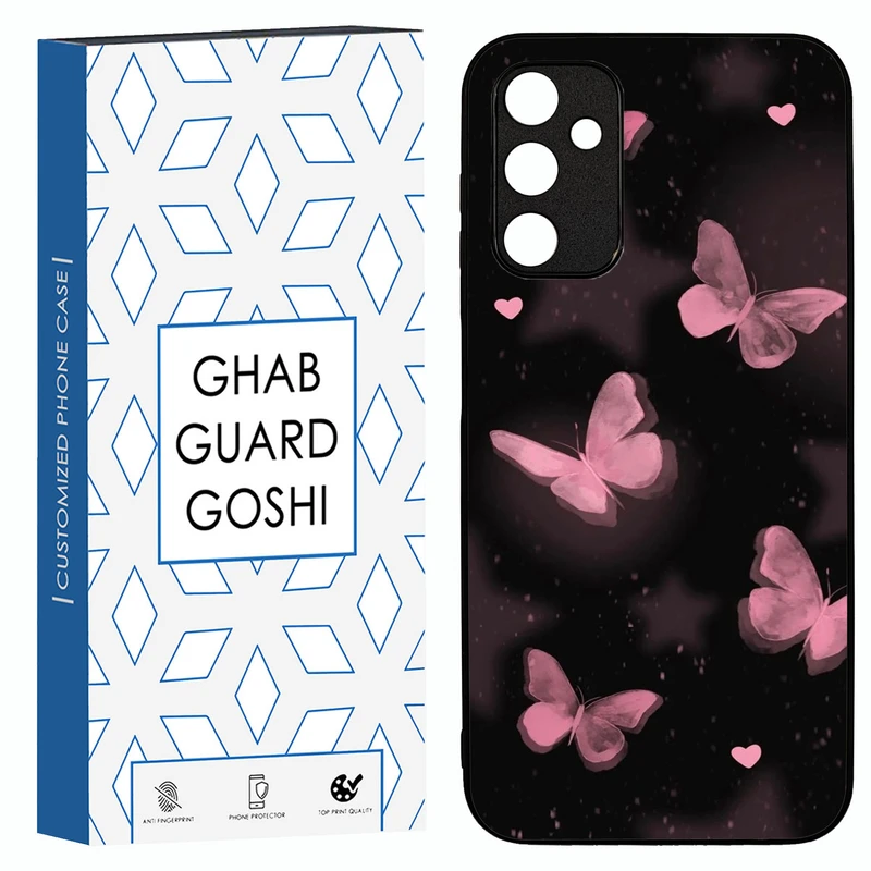 کاور قاب گارد گوشی طرح پروانه کد TPU-182 مناسب برای گوشی موبایل سامسونگ Galaxy A14