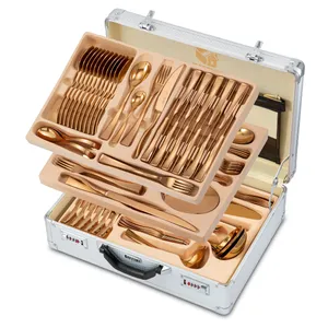 سرویس قاشق و چنگال 141 پارچه جی فی نی مدل  LUXURY 6105R  