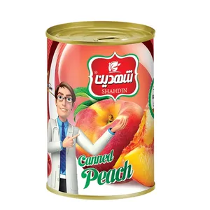   کمپوت هلو شهدین - 370 گرم