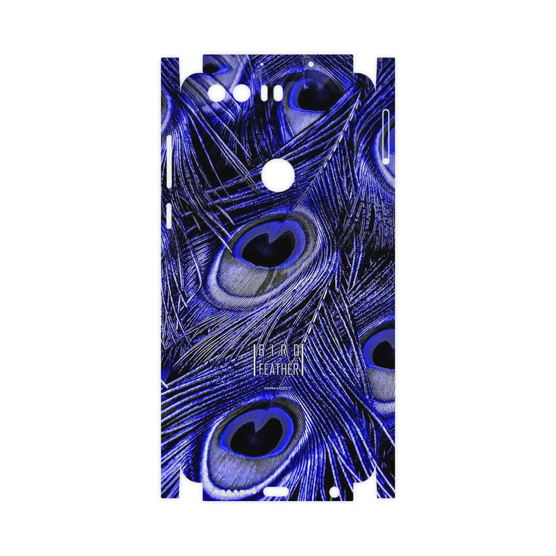 برچسب پوششی ماهوت مدل Purple Feather-FullSkin مناسب برای گوشی موبایل آنر 8
