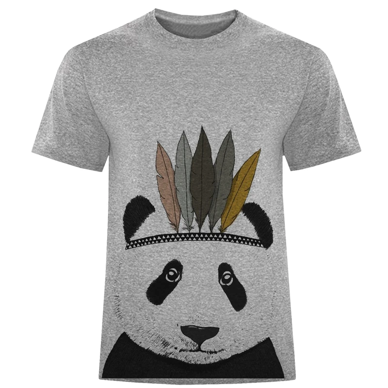 تی شرت آستین کوتاه مردانه مدل پاندا کد A118