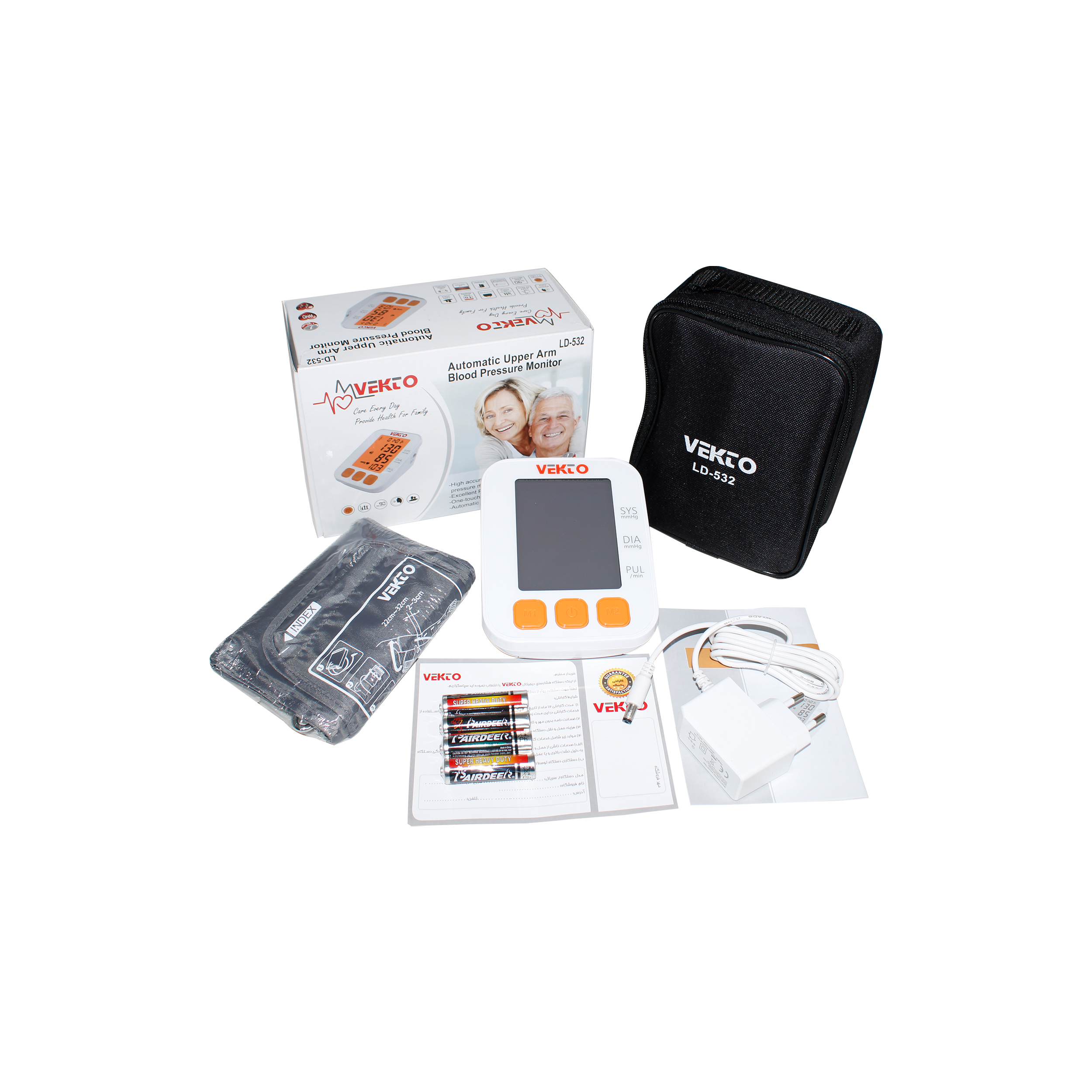 قیمت و خرید فشارسنج بازویی وکتو مدل LD-532