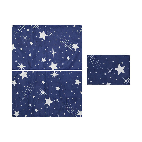 سرویس ملحفه نرم بافت مدل کش دار کد 001 دو نفره 3 تکه