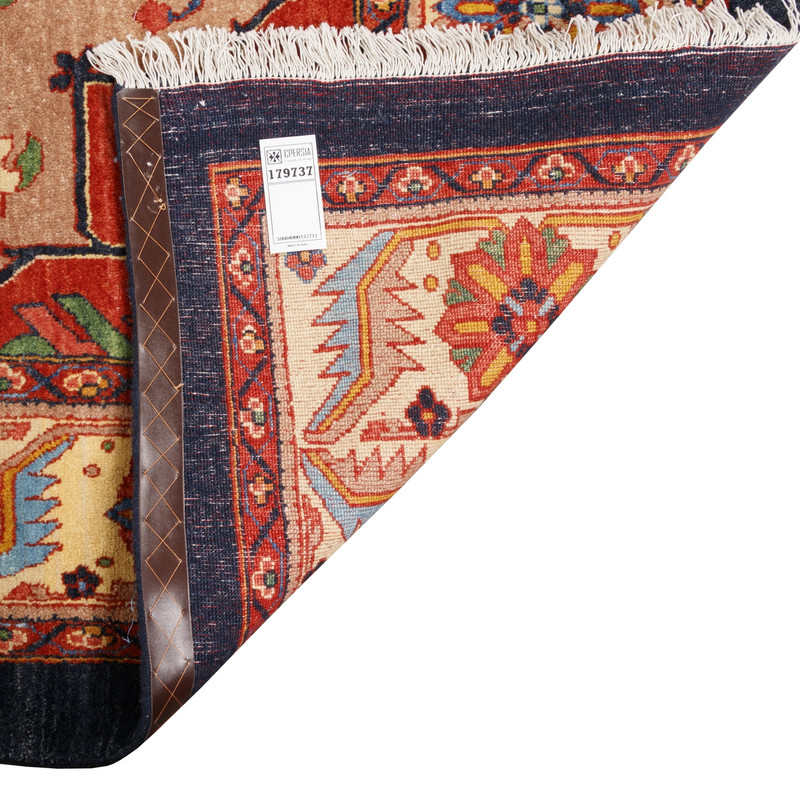 فرش دستباف شش متری سی پرشیا کد 179737 زمینه سرمه ای