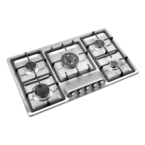 اجاق گاز صفحه‌ای پنج شعله صنام مدل SGH-5S3-ST