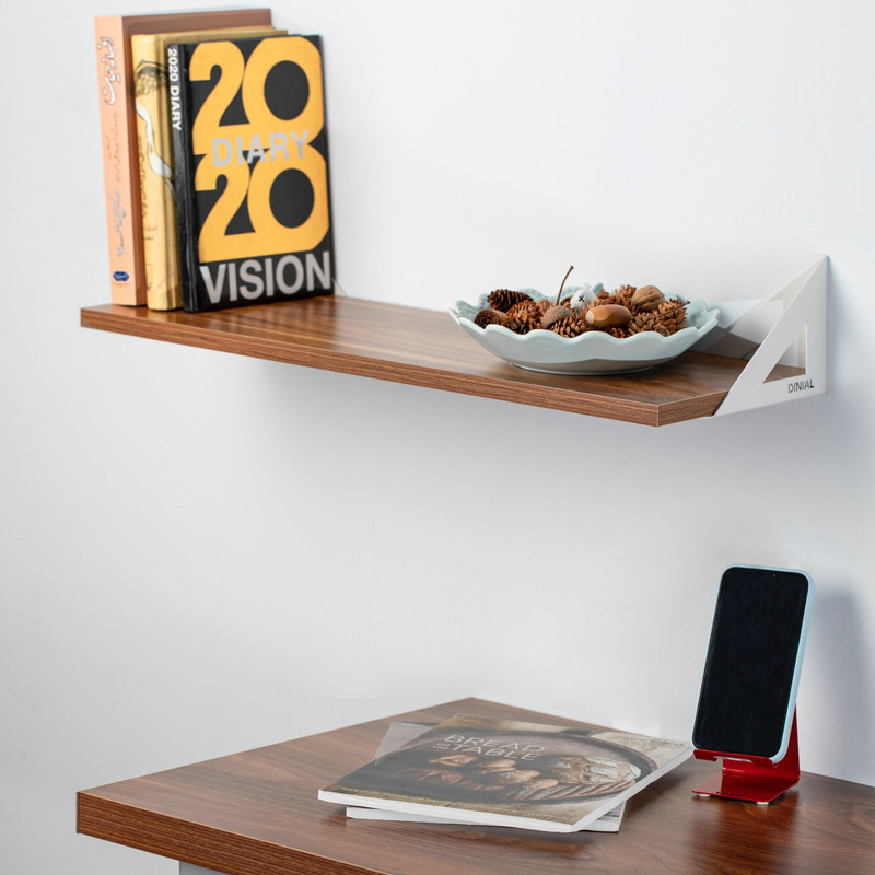 شلف دیواری دینیال مدل مثلثی DN 40x15