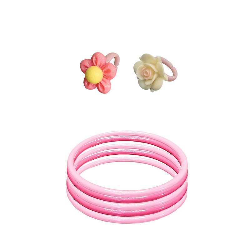 نیم ست دخترانه مدل رنگین کمان 10