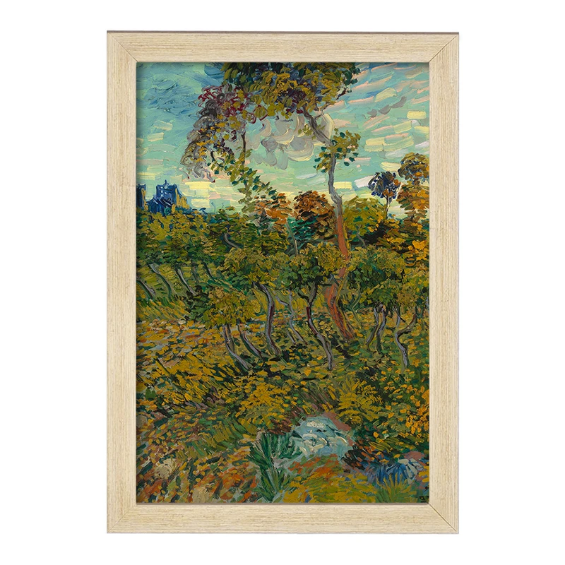 تابلو خندالو مدل غروب درمونت ماژور ونسان ونگوگ (Van Gogh) کد 36792