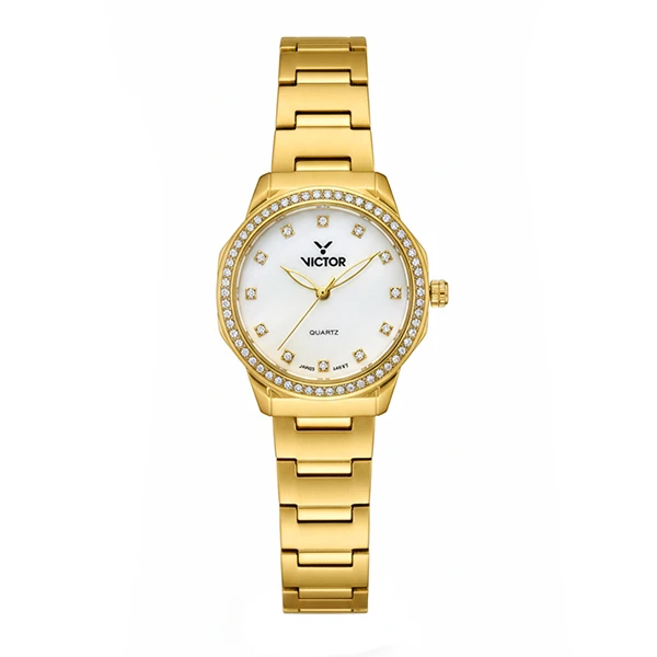 ساعت مچی عقربه‌ای کوارتز زنانه ویکتور مدل 5706L