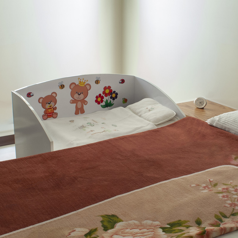 تخت کنار مادر صنایع چوبی آذرباد مدل خرس تدی