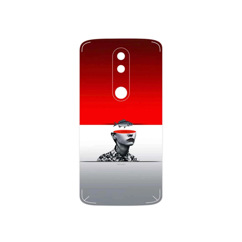 برچسب پوششی ماهوت مدل Collage of surreal Portrait of Women 1 مناسب برای گوشی موبایل موتورولا Moto X Force