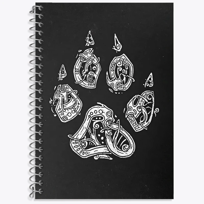 دفتر لغت 50 برگ خندالو طرح بازی اسکایریم (Skyrim) کد 32755