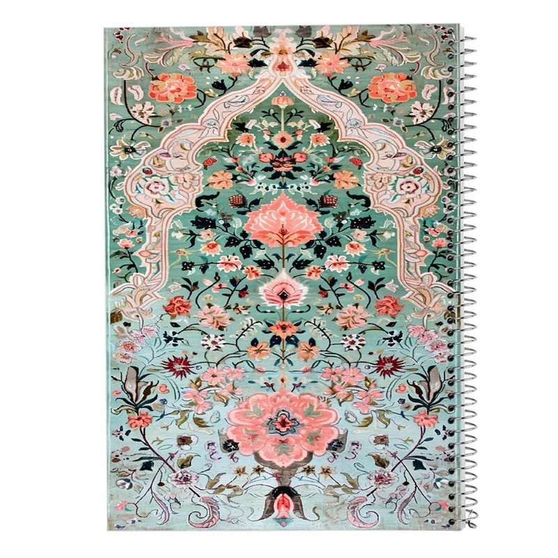 دفتر شطرنجی 50 برگ مدوپد طرح فرش کد DF17443