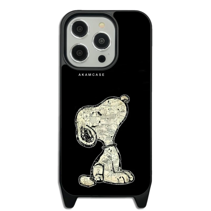 کاور آکام مدل AMCWLA14PRO-SNOOPY10 مناسب برای گوشی موبایل اپل iPhone 14 Pro