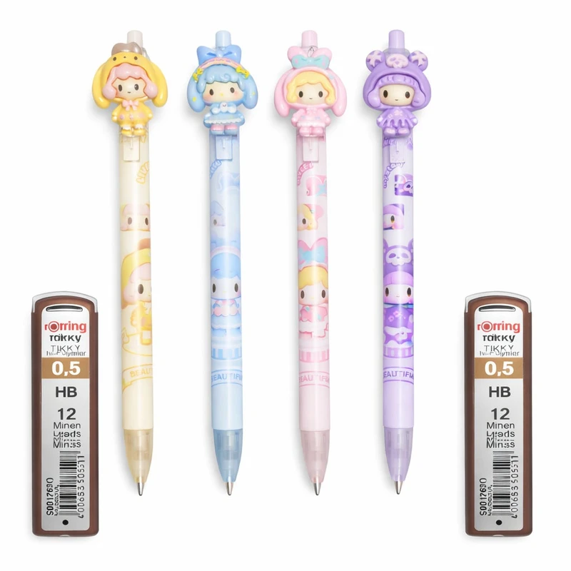 مداد نوکی 0.7 میلی متری کیوت سیگال کد 8838 به همراه نوک بسته 6 عددی