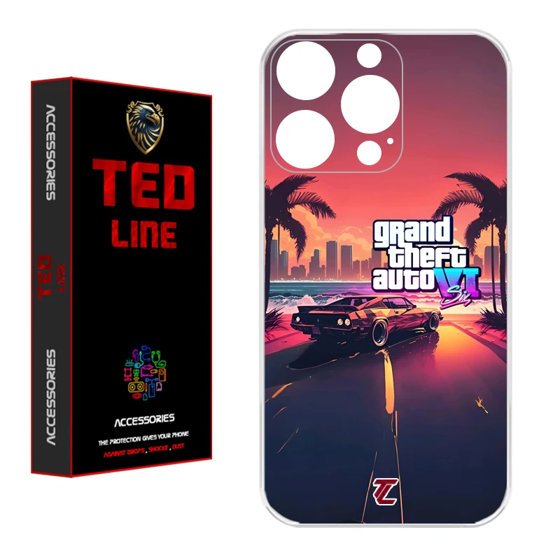 کاور تدلاین طرح جی تی ای 6 کد 1189 مناسب برای گوشی موبایل اپل Iphone 15 Pro Max