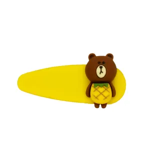 گیره مو دخترانه مدل خرس مهربون