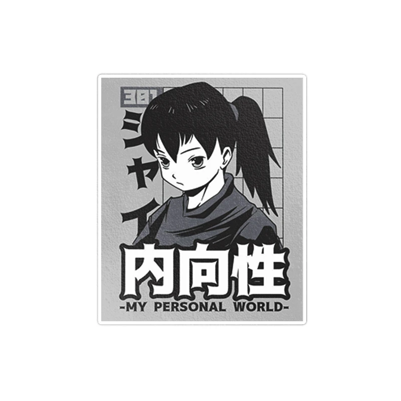   استیکر لپ تاپ ویندی دیزاین طرح anime مدل ndi907