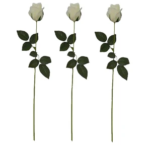 گل مصنوعی مدل  رز باکارا  کد 271 بسته 3 عددی