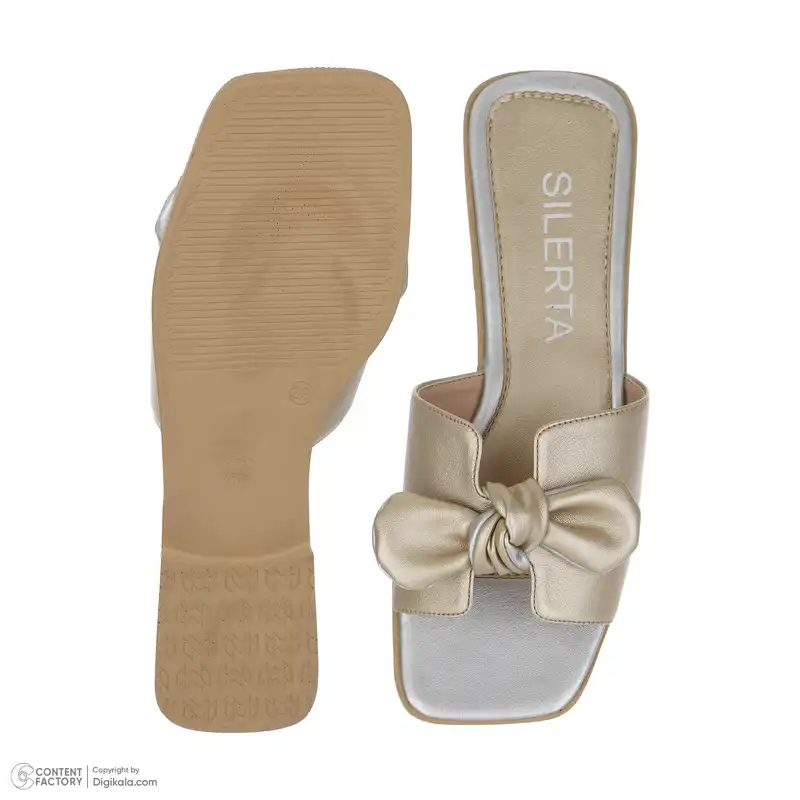 صندل زنانه سیلرتا مدل N15 رنگ طلایی