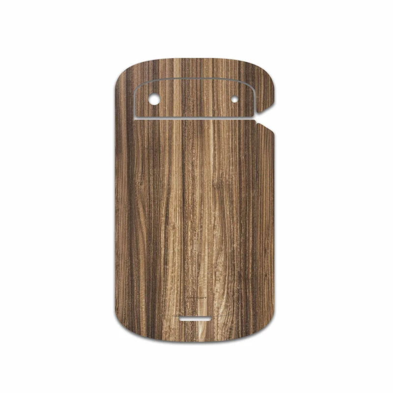 برچسب پوششی ماهوت مدل Light-Walnut-Wood مناسب برای گوشی موبایل بلک بری Bold Touch 9900
