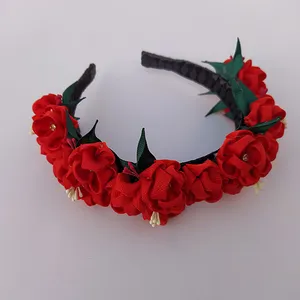 تل مو دخترانه مدل شکوفه انار