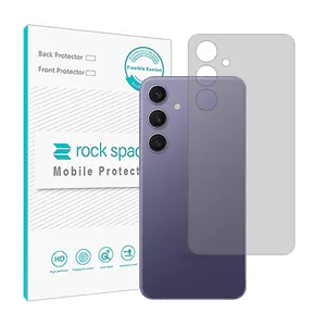 Transparent Rockspace HyGEL phone back protector suitable for Samsung S24 Plus mobile phone