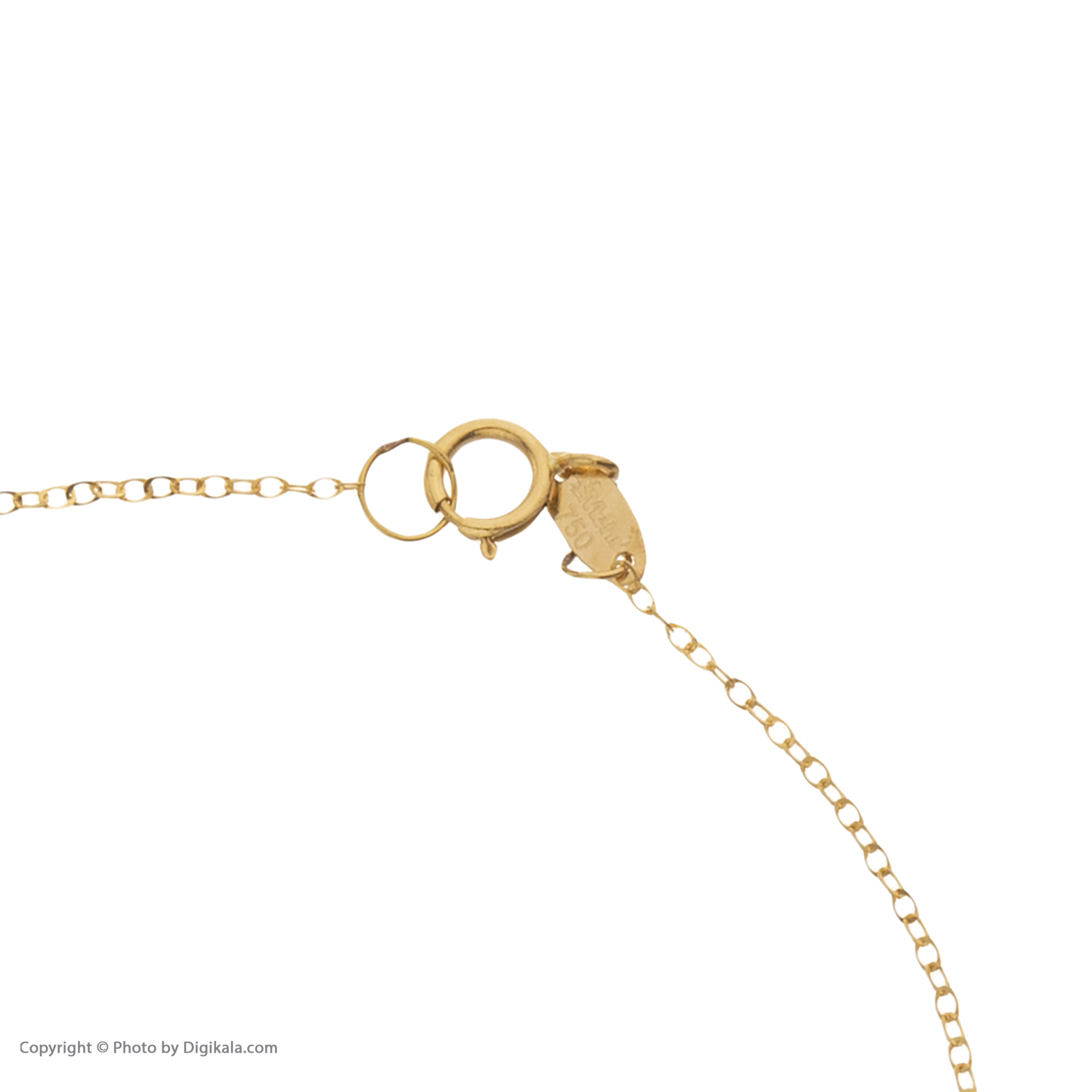 دستبند طلا 18 عیار زنانه مایا ماهک مدل -MB1334 طرح برگ -  - 3