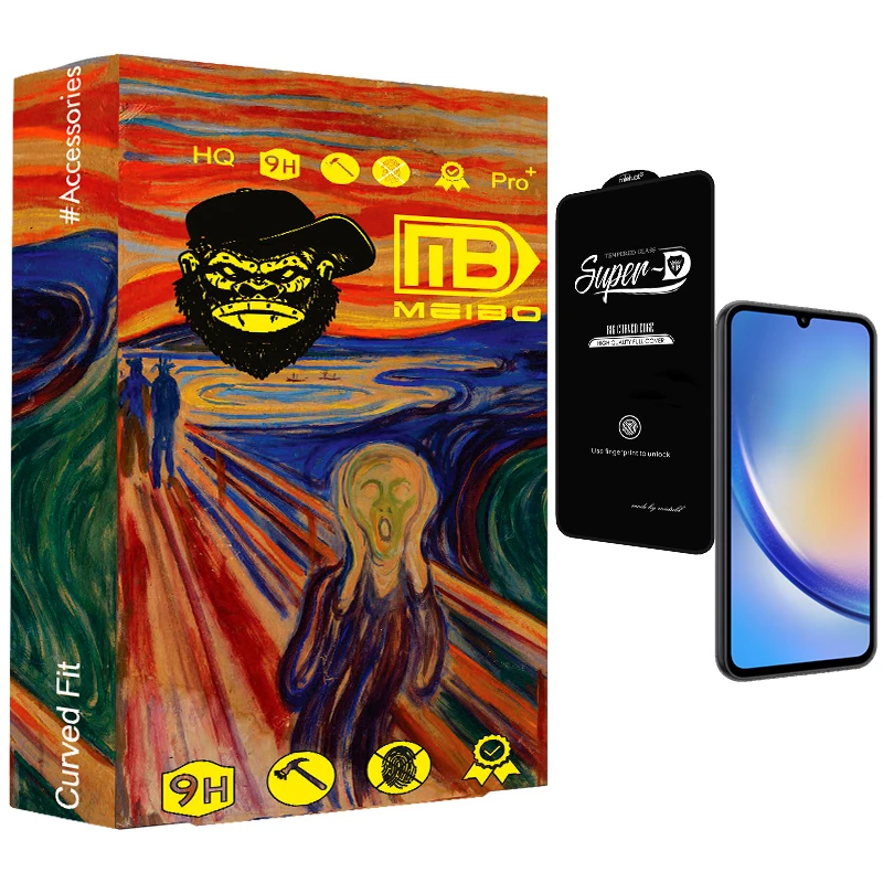محافظ صفحه نمایش میبو مدل SuperD Crystal مناسب برای گوشی موبایل سامسونگ galaxy A34 5G