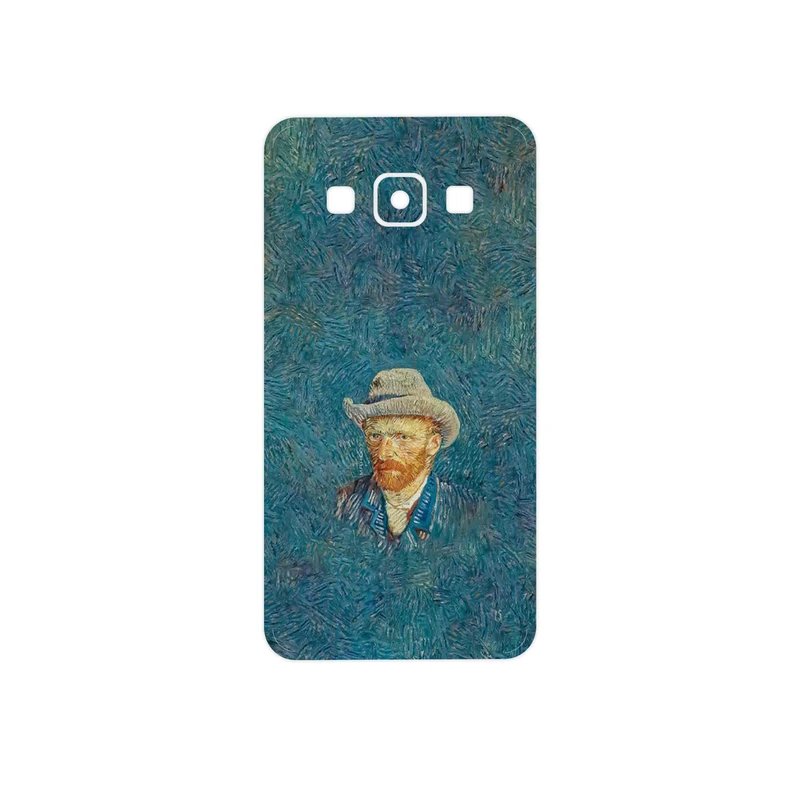 برچسب پوششی ماهوت مدل Self portrait with a gray felt hat مناسب برای گوشی موبایل سامسونگ Galaxy A3