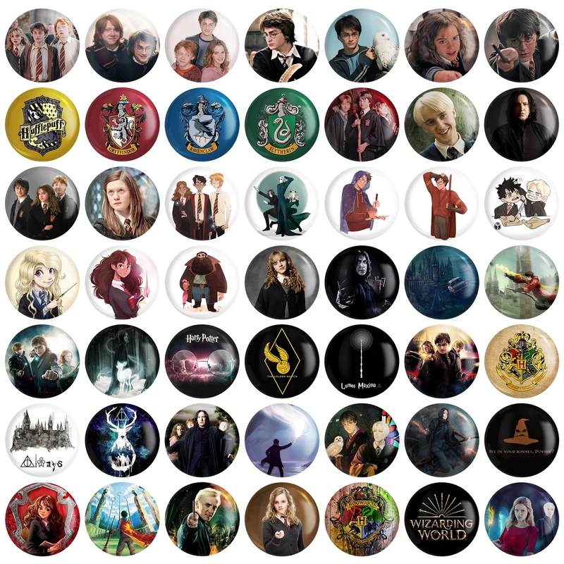 مگنت خندالو مدل هری پاتر Harry Potter کد 61 بسته 49 عددی