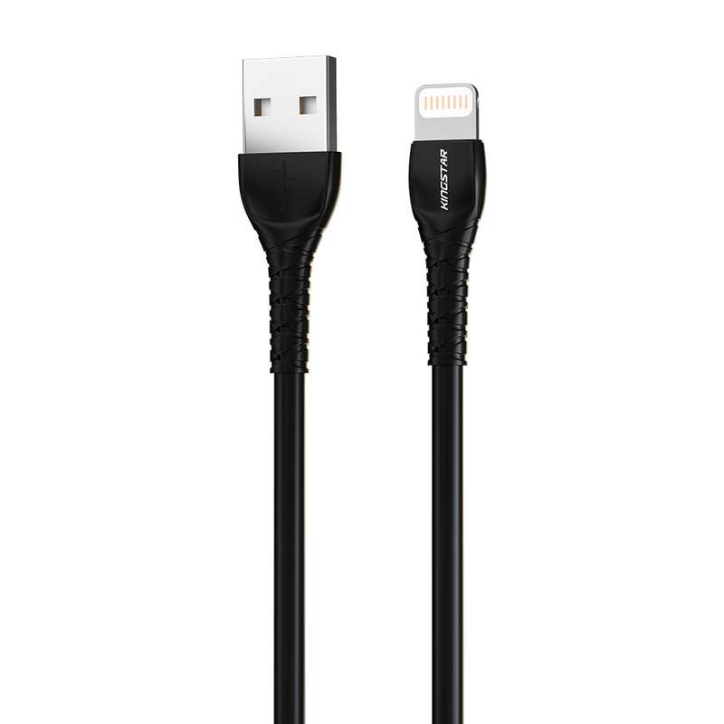 کابل تبدیل USB به لایتنینگ کینگ استار مدل K101i طول 1.1 متر کابل تبدیل USB به لایتنینگ کینگ استار مدل K101i طول 1.1 متر