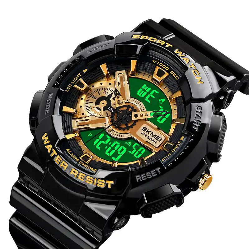 ست ساعت مچی دیجیتال زنانه و مردانه اسکمی مدل 89_1688