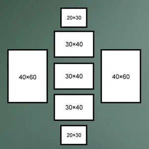 قاب عکس بکلیت مدل 215T مجموعه هفت عددی