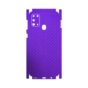 MAHOOT Purple-Fiber Cover Full skin Sticker for Samsung Galaxy M31