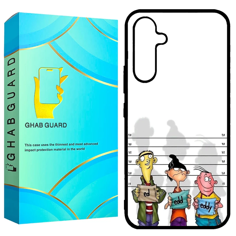 کاور قاب گارد طرح سه متهم ادی مدل GCHPA54 مناسب برای گوشی موبایل سامسونگ  Galaxy A54 5G