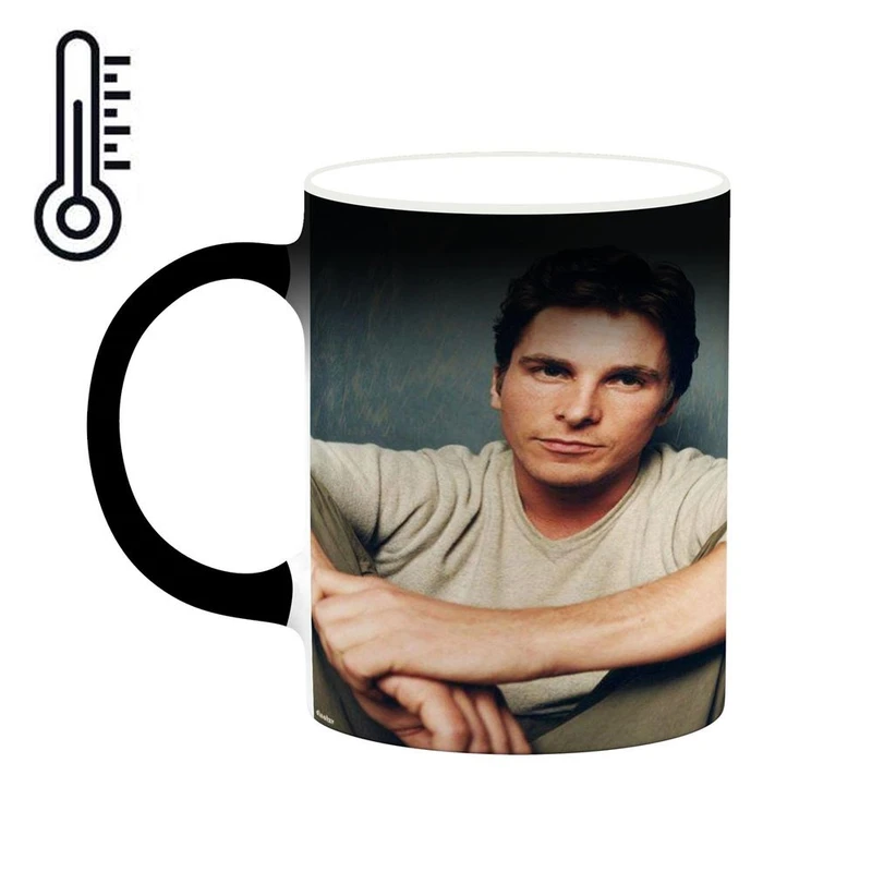 ماگ حرارتی کاکتی طرح Christian Bale مدل mgh25642