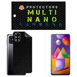 Multi Nano X-SFG Screen Protector For Samsung Galaxy M31s with back skin